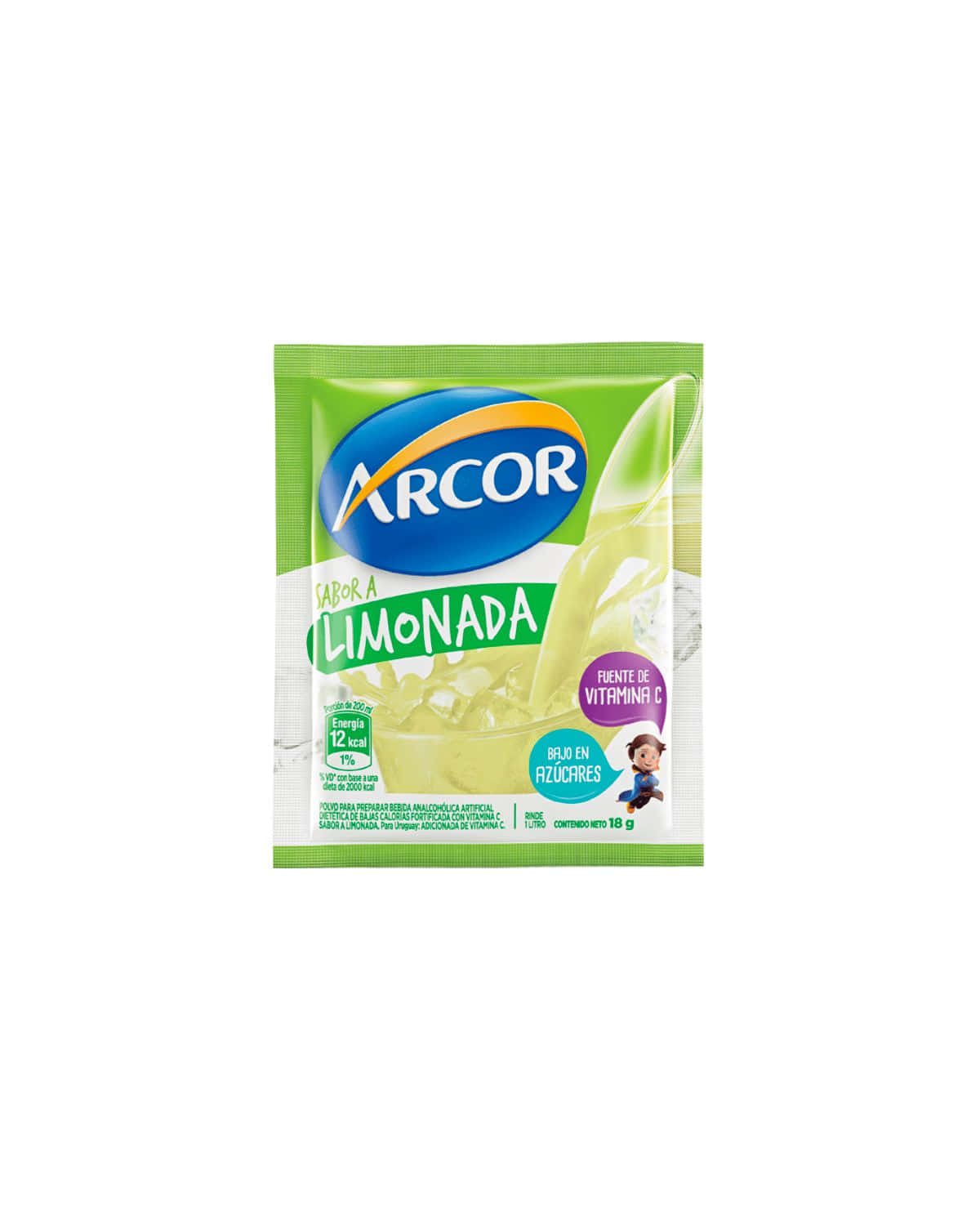 Jugo Arcor Limonada Sobre 18 Gr